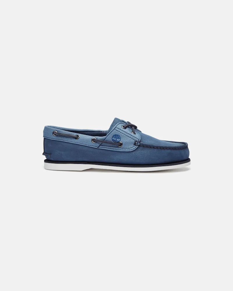 Timberland Klassischer Bootsschuh für Herren in Dunkelblau, Herren, Blau, Größe Blau