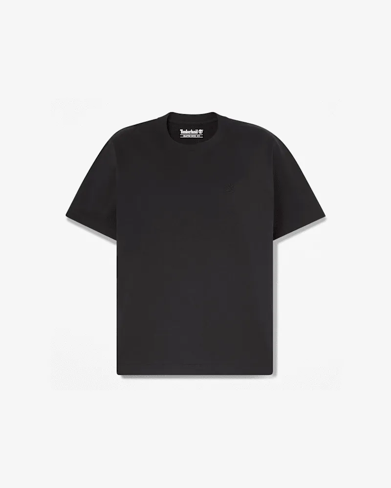 Timberland Crafted Kurzarm-T-Shirt mit Rundhalsausschnitt für Damen in Schwarz, Damen, Schwarz, Größe Schwarz