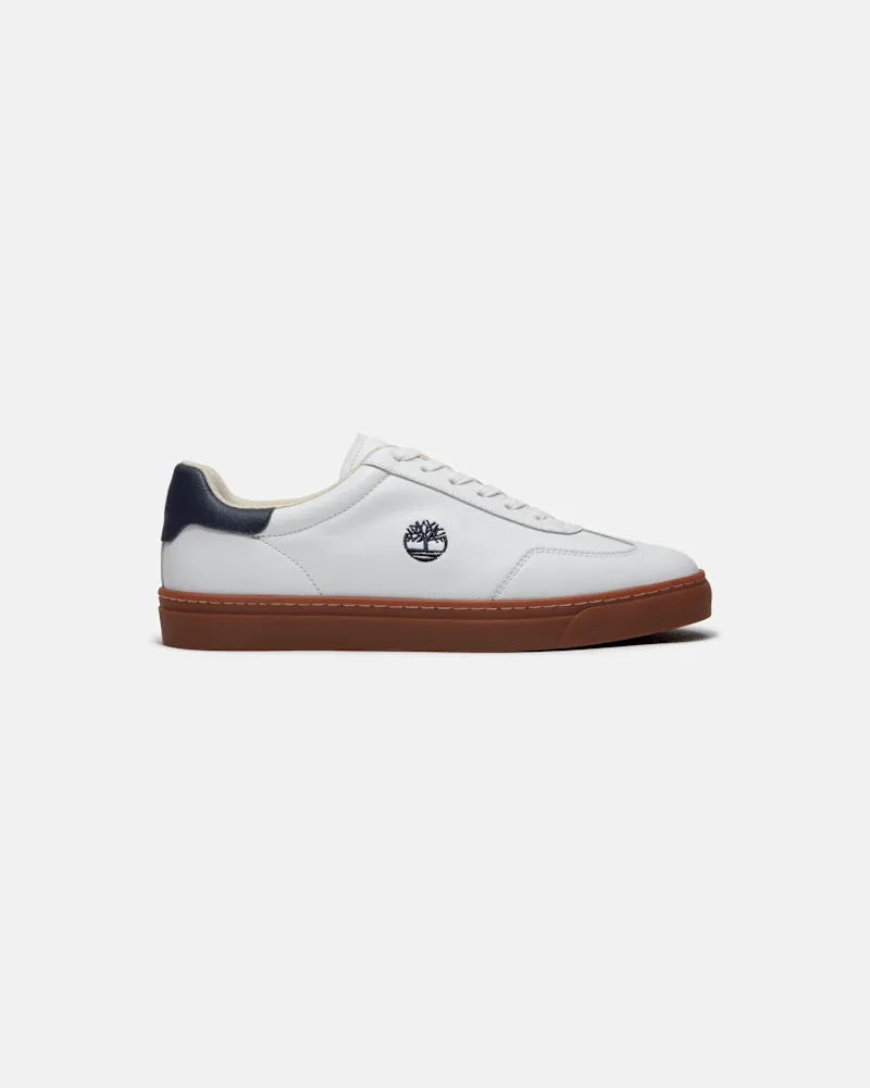 Timberland Lisbon Essential Sneaker für Herren in Weiß/Dunkelblau, Herren, Weiß, Größe Weiß