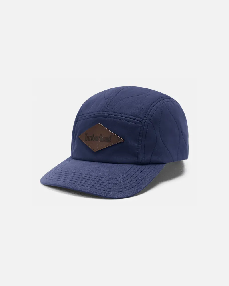 Timberland Overstitch Baseballcap in Dunkelblau, Blau Blau