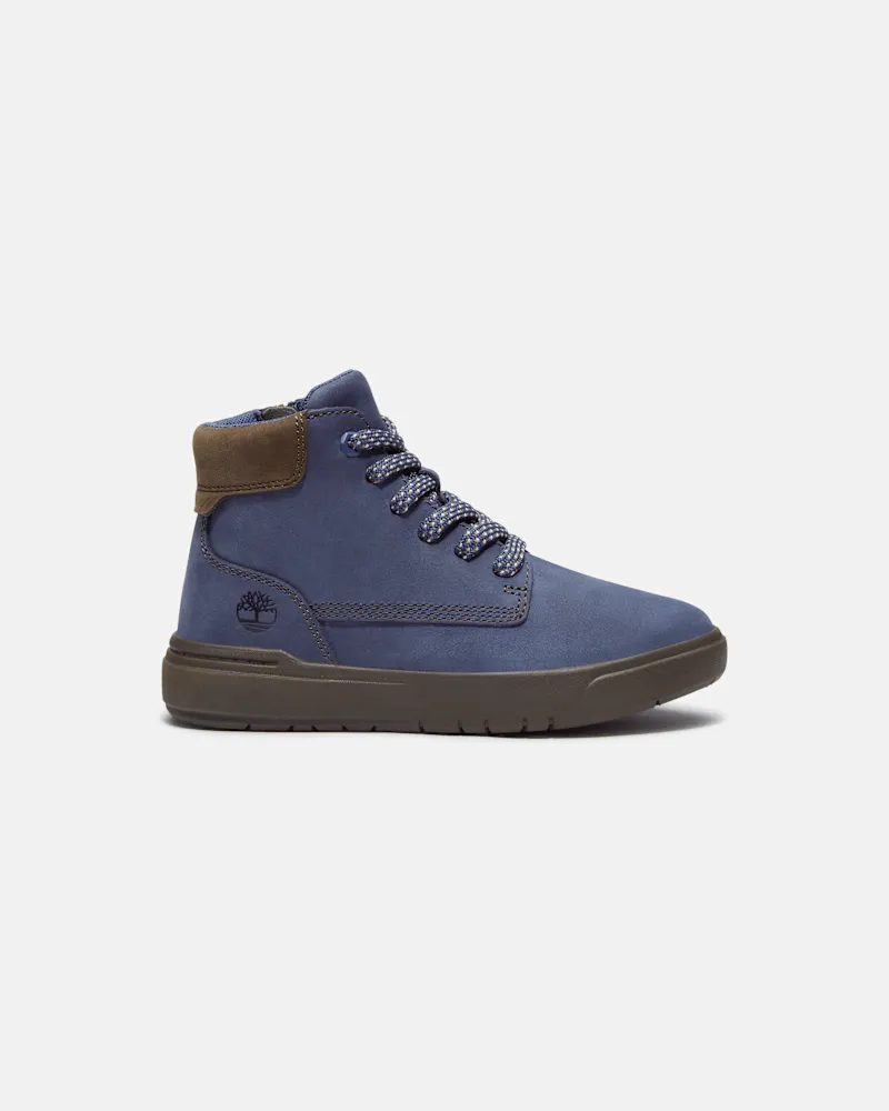 Timberland Seneca Bay Sneaker mit Klettverschluss und Schnürung für Kleinkinder in Dunkelblau, Blau, Größe Blau