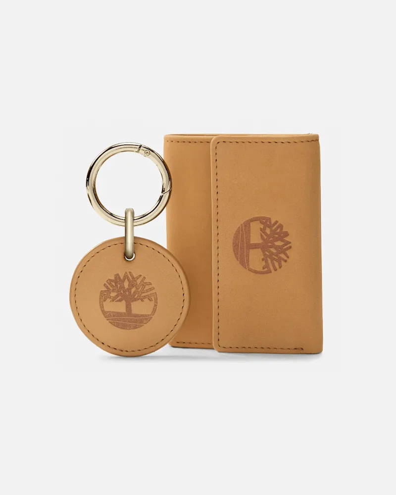 Timberland Trifold-Brieftasche mit Anhänger in Gelb, Damen, Gelb Gelb