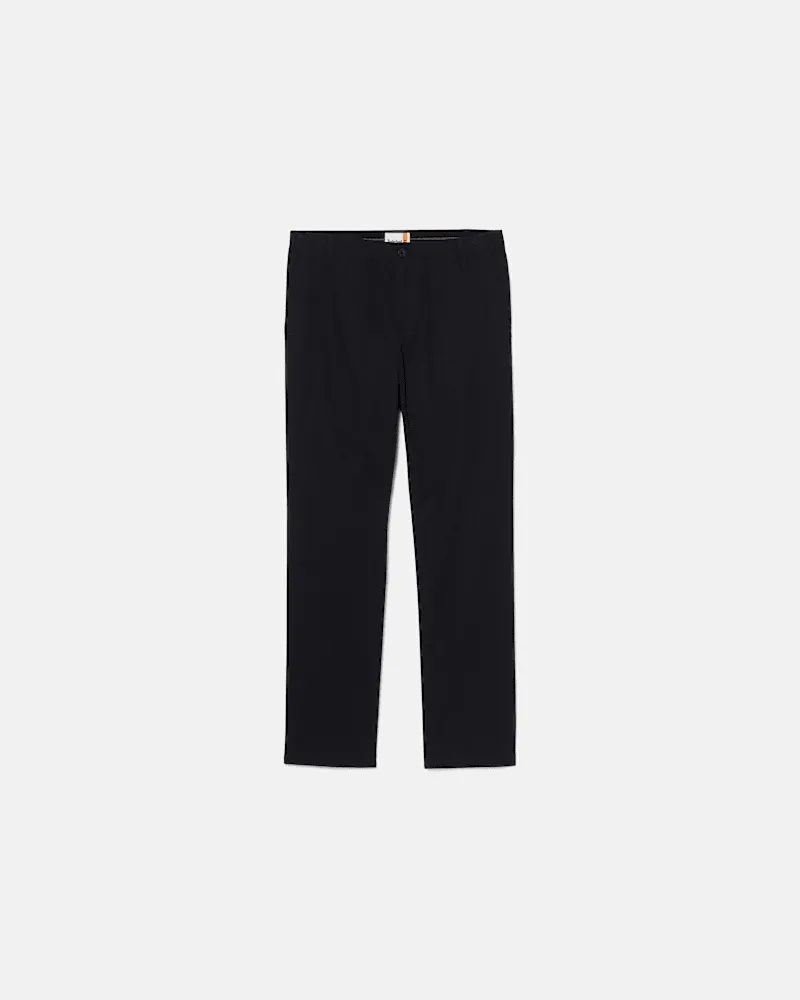 Timberland Topsfield Chinohose aus Stretch-Popeline für Herren in Schwarz, Herren, Schwarz, Größe Schwarz