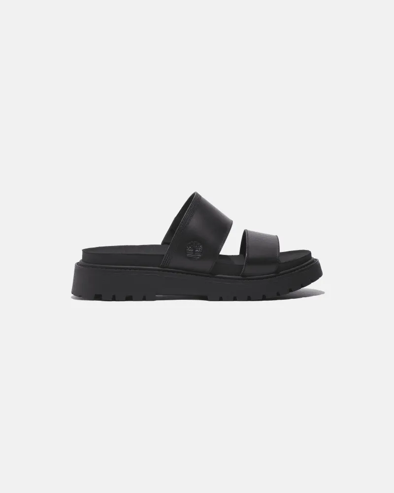 Timberland Clairemont Way Slide Sandale für Damen in Schwarz, Damen, Schwarz, Größe Schwarz