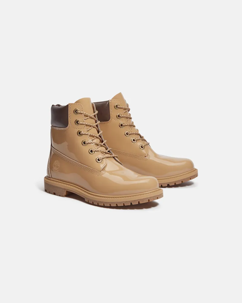 Timberland Wasserdichter Timberland Premium 6-Inch Boot für Damen in Hellbraun, Damen, Braun, Größe Braun