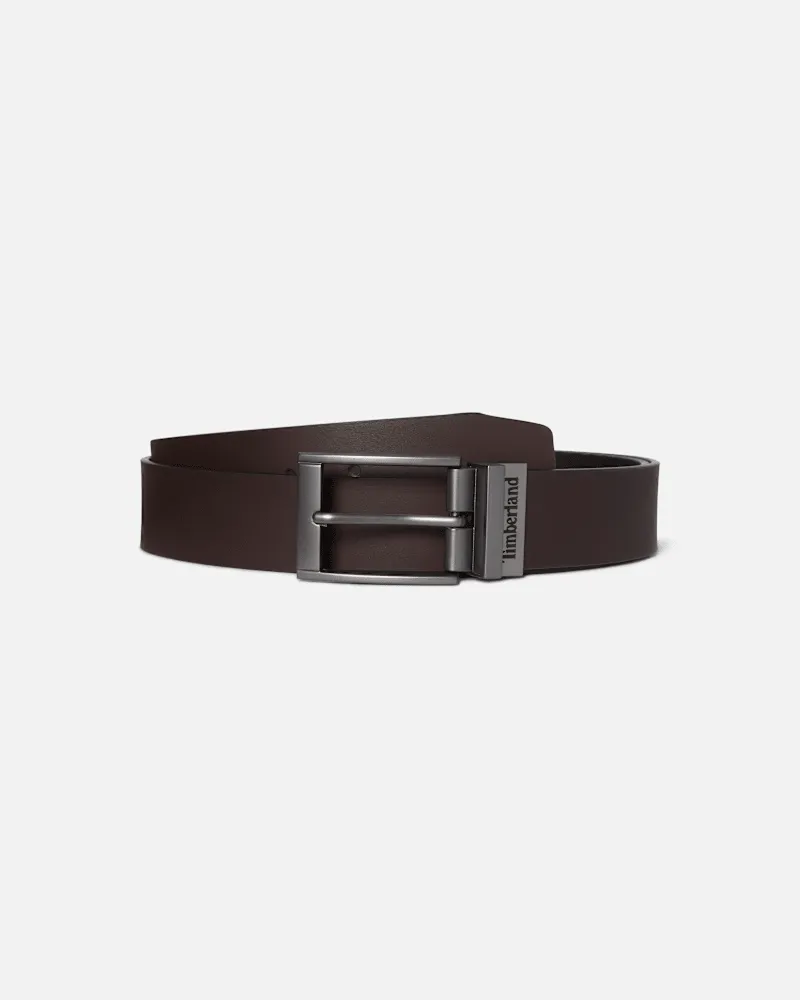 Timberland Klassischer Bartley Wendegürtel für Herren in Braun/Schwarz, Herren, Braun, Größe Braun