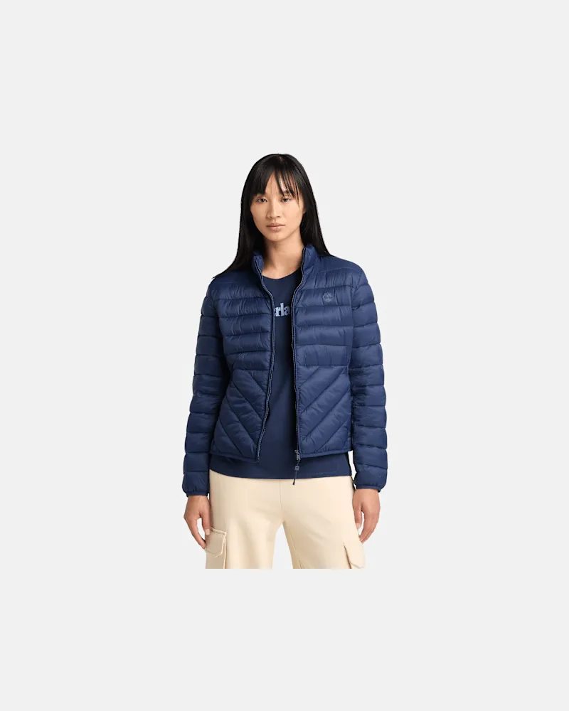 Timberland Axis Peak Jacke mit dauerhaft wasserabweisender Imprägnierung für Damen in Dunkelblau, Damen, Blau, Größe Blau