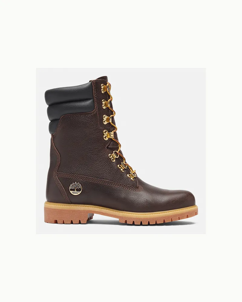 Timberland Hoher Timberland Premium Espresso Boot zum Schnüren für Herren in Dunkelbraun/Schwarz, Herren, Braun, Größe Braun