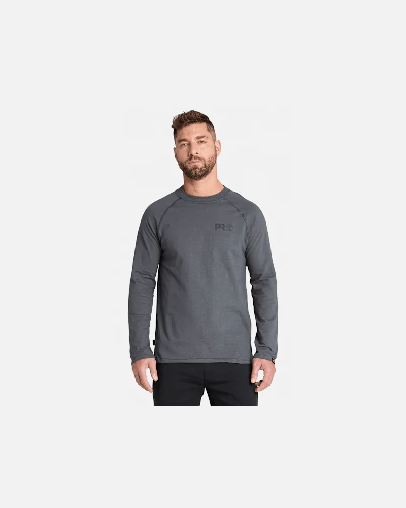 Timberland Timberland PRO Core Langarm-T-Shirt für Herren in Dunkelgrau, Herren, Grau, Größe Grau