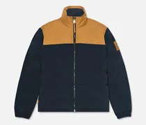 Wasserabweisende Welch Mountain Steppjacke für Herren in Gelb/Dunkelblau, Herren, Blau, Größe