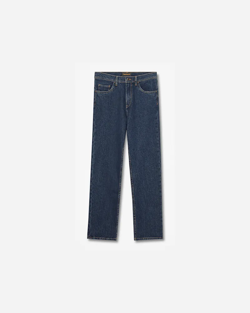 Timberland Gerade Denim-Hose für Herren in Dunkelblau, Herren, Blau, Größe Blau