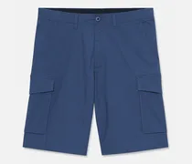 Brookline Cargoshorts aus Popeline für Herren in Dunkelblau, Herren, Blau, Größe