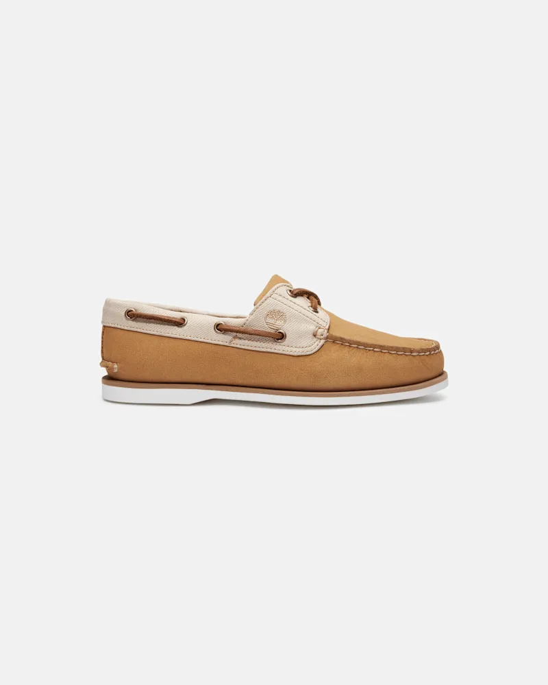 Timberland Klassischer Bootsschuh für Herren in Beige, Herren, Beige, Größe Beige