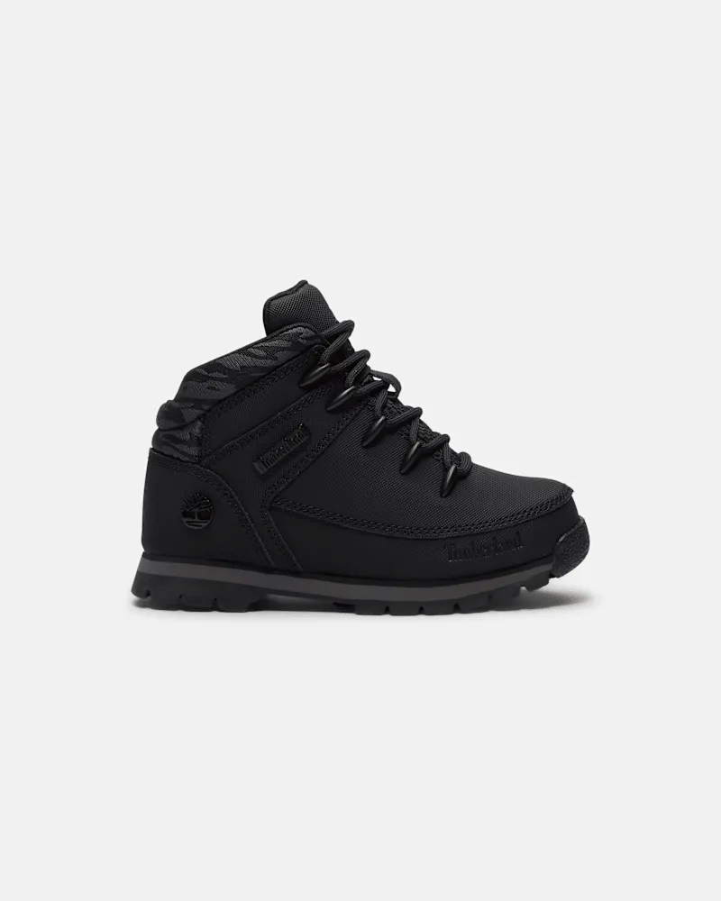 Timberland Euro Sprint Boot für Jugendliche in Schwarz/Grau, Schwarz, Größe Schwarz