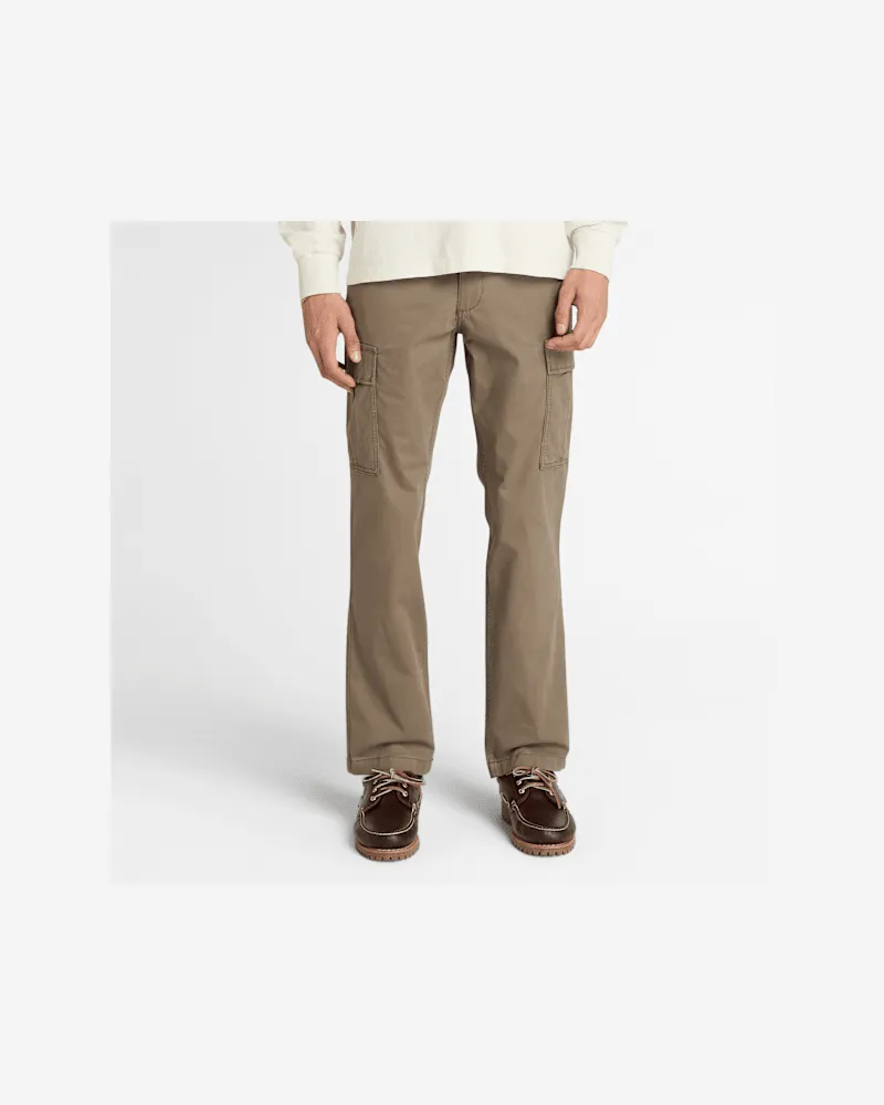 Timberland Timberland Brookline Cargohose aus Twill für Herren in Braun, Herren, Braun, Größe Braun