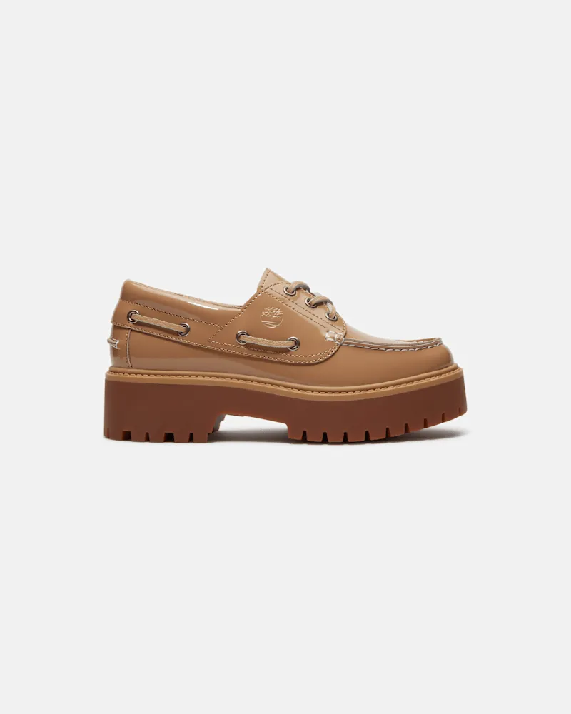 Timberland Stone Street Bootsschuh mit Plateausohle für Damen in Beige, Damen, Beige, Größe Beige