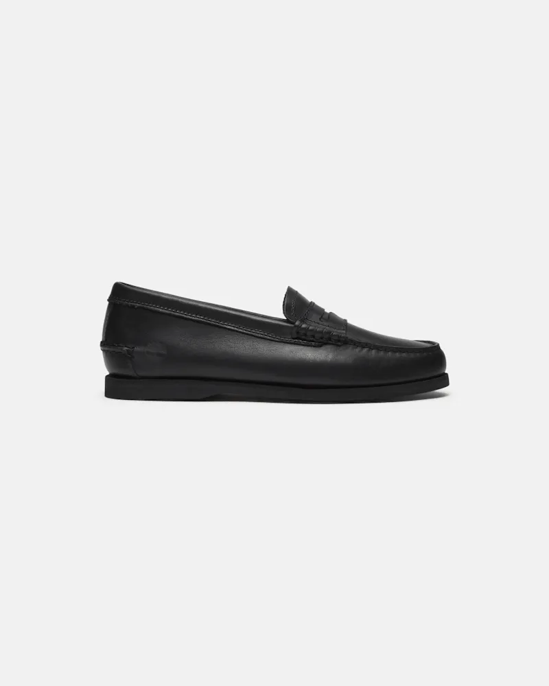 Timberland Timberland klassischer Bootsloafer für Herren in Schwarz, Herren, Schwarz, Größe Schwarz