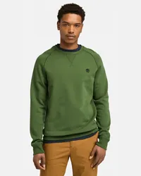 Timberland Exeter River Rundhals-Sweatshirt mit angerauter Innenseite für Herren in , Mann Grün