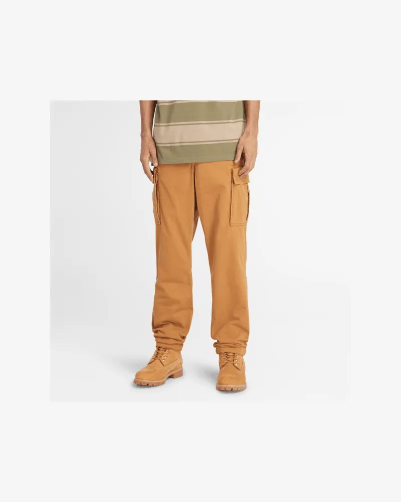 Timberland Brookline Cargohose aus Twill für Herren in Gelb, Herren, Gelb, Größe Gelb