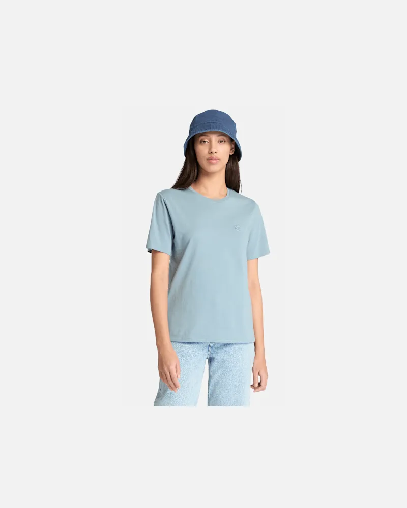 Timberland Dunstan T-Shirt für Damen in Hellblau, Damen, Blau, Größe Blau