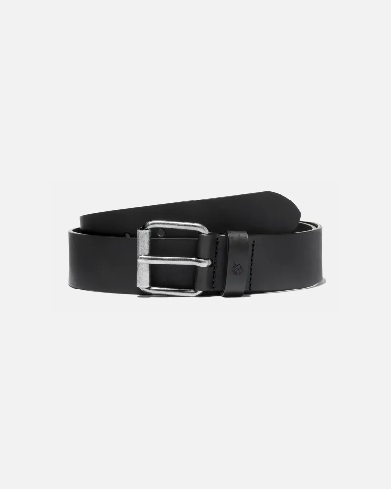 Timberland 40 mm Ledergürtel für Herren in Schwarz, Herren, Schwarz, Größe Schwarz