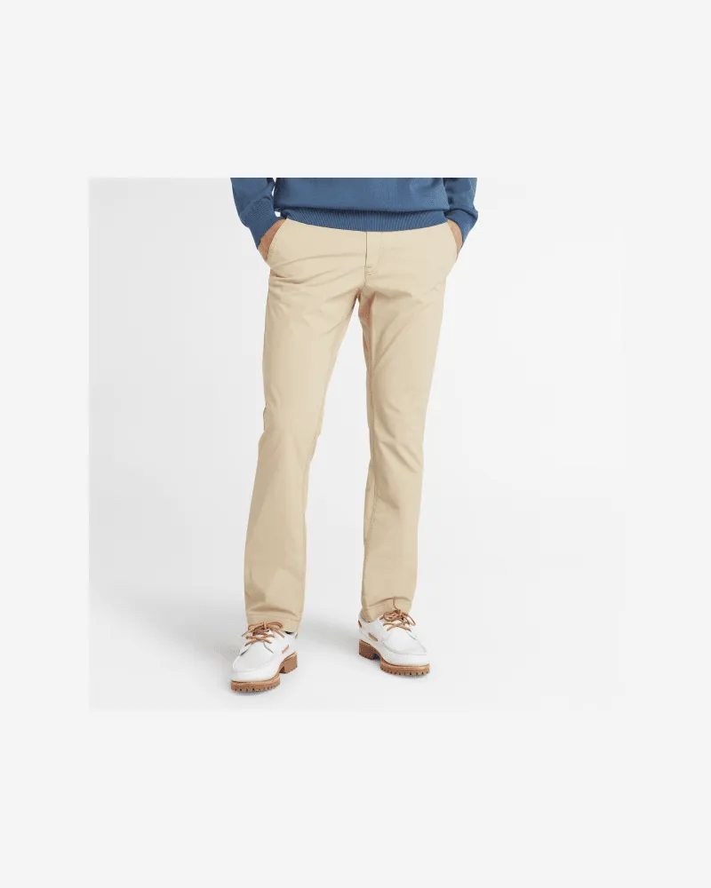 Timberland Claremont Chinohose aus Popeline für Herren in Beige, Herren, Beige, Größe Beige