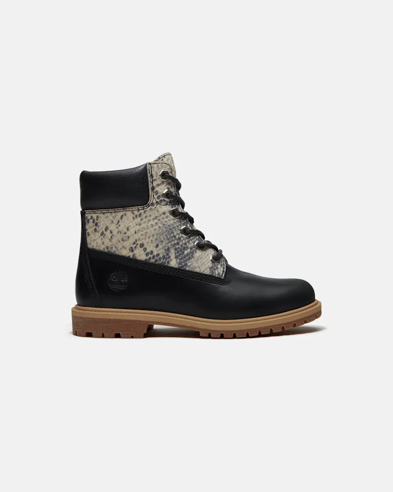 Timberland Timberland Premium Suede 6-Inch Boot aus Wildleder für Damen in Schwarz, Damen, Schwarz, Größe Schwarz