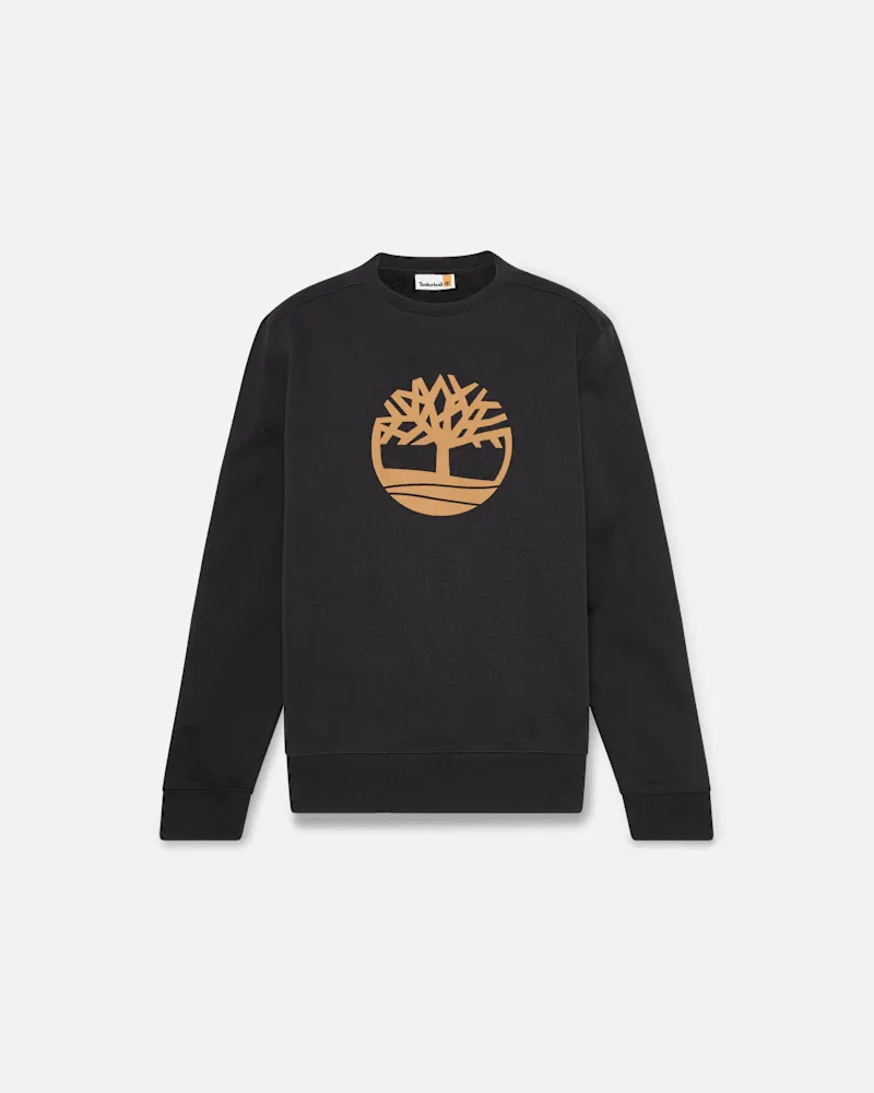Timberland Kennebec River Sweatshirt mit Rundhalsausschnitt für Herren in Schwarz, Herren, Schwarz, Größe Schwarz