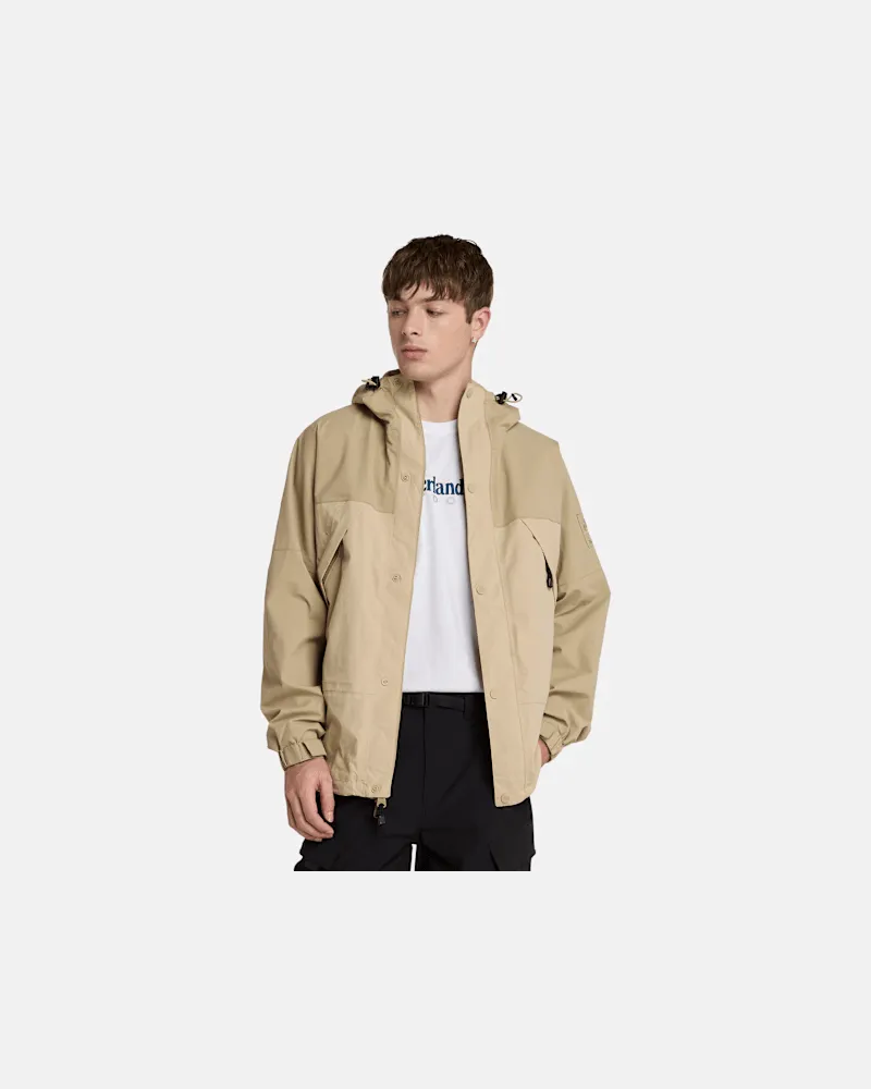 Timberland Wasserdichte Winnick Shell-Jacke für Herren in Beige, Herren, Beige, Größe Beige