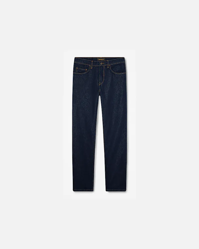 Timberland Gerade Denim-Hose für Herren in Dunkelblau, Herren, Blau, Größe Blau