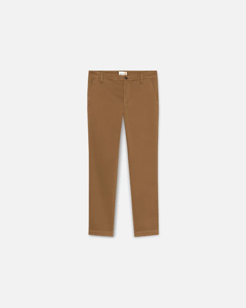 Timberland Stückgefärbte Claremont Chinohose für Herren in Dunkelgelb, Herren, Gelb, Größe Gelb