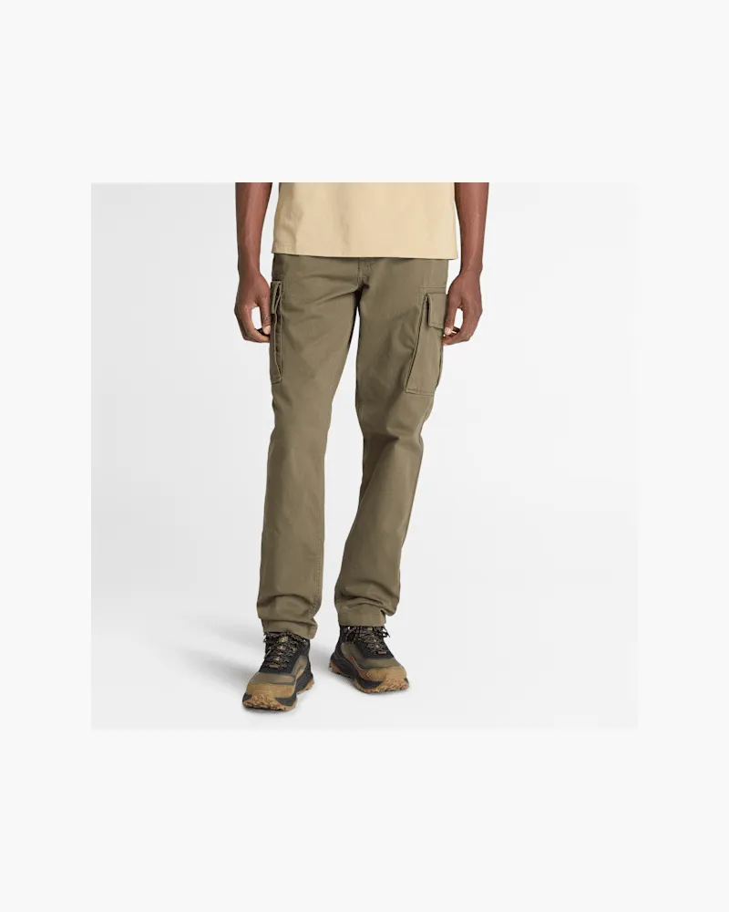 Timberland Brookline Cargohose aus Twill für Herren in Grün, Herren, Grün, Größe Grün