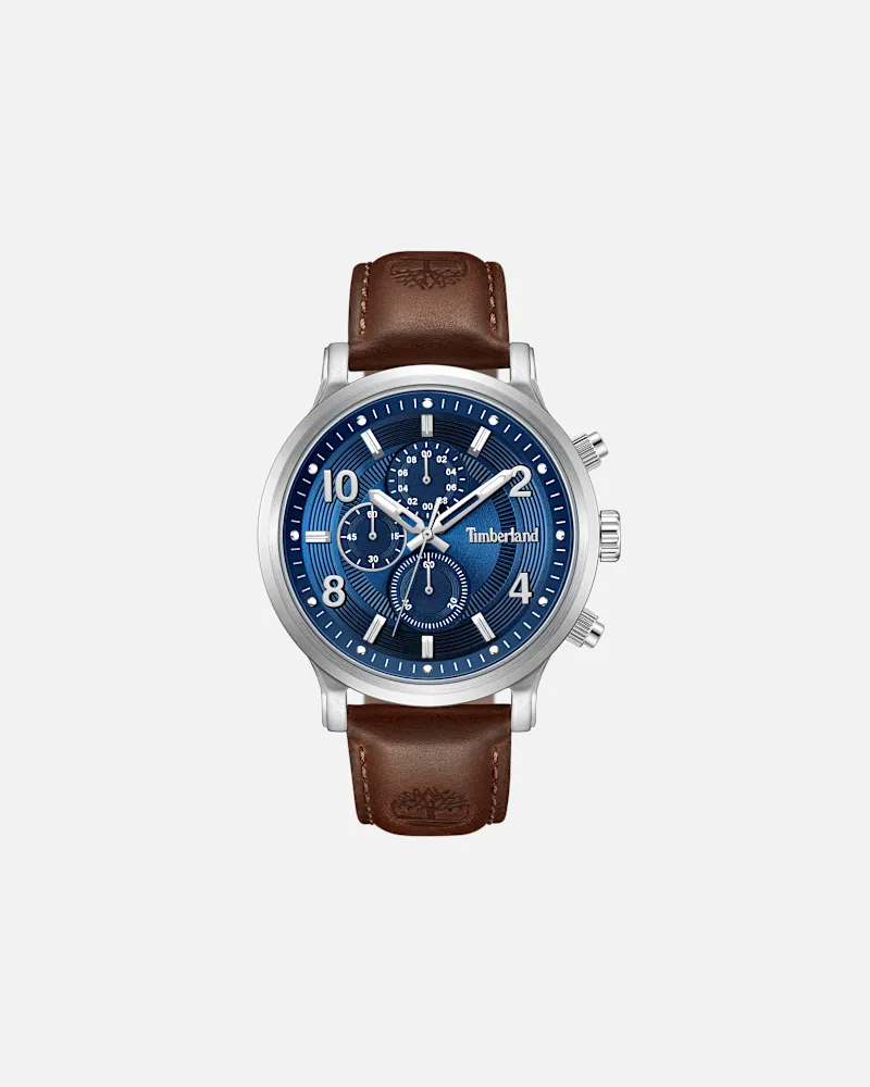 Timberland Driscoll Armbanduhr mit Lederarmband für Herren, Herren, No Color No