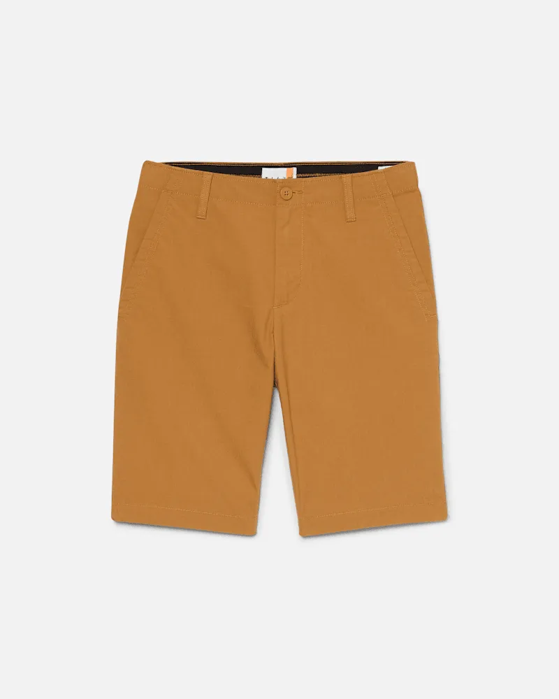 Timberland Topsfield Chinoshorts aus Stretch-Popeline für Herren in Gelb, Herren, Gelb, Größe Gelb