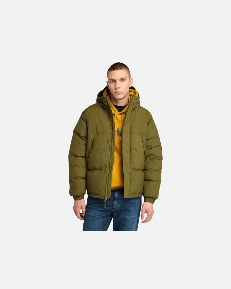 Timberland Dauerhaft wasserabweisende Howker Steppjacke für Herren in Grün, Herren, Grün, Größe Grün