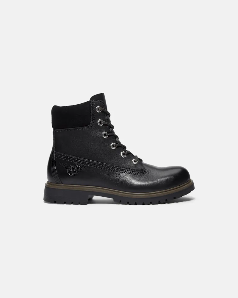 Timberland Wasserdichter Timberland 25 6-Inch Boot für Damen in Schwarz, Damen, Schwarz, Größe Schwarz