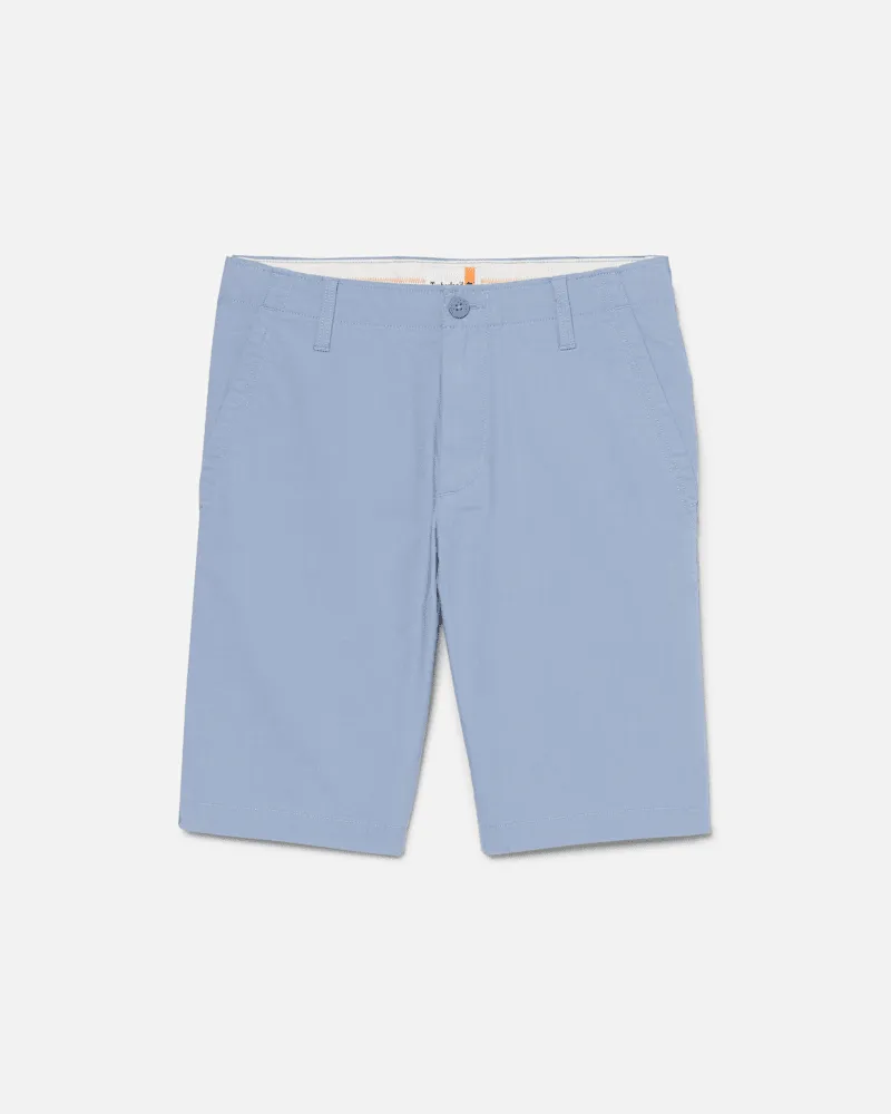 Timberland Topsfield Chinoshorts aus Stretch-Popeline für Herren in Blau, Herren, Blau, Größe Blau