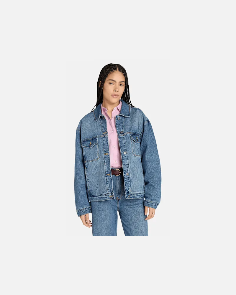 Timberland Isolierte Archive Jeansjacke für Damen in Blau, Damen, Blau, Größe Blau