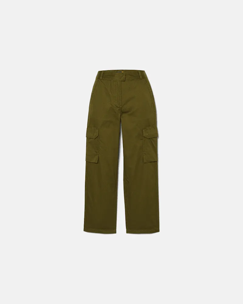 Timberland Brookline Utility-Cargohose für Damen in Dunkelgrün, Damen, Grün, Größe Grün