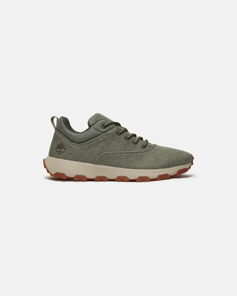 Timberland Winsor Park Low-Top-Sneaker zum Schnüren für Herren in Dunkelgrün, Herren, Grün, Größe Grün