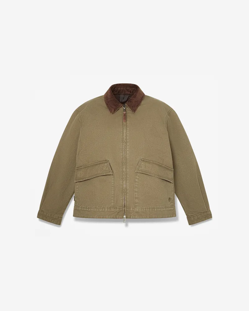 Timberland Strafford Jacke 2.0 aus Washed-Canvas für Damen in Dunkelgrün, Damen, Grün, Größe Grün