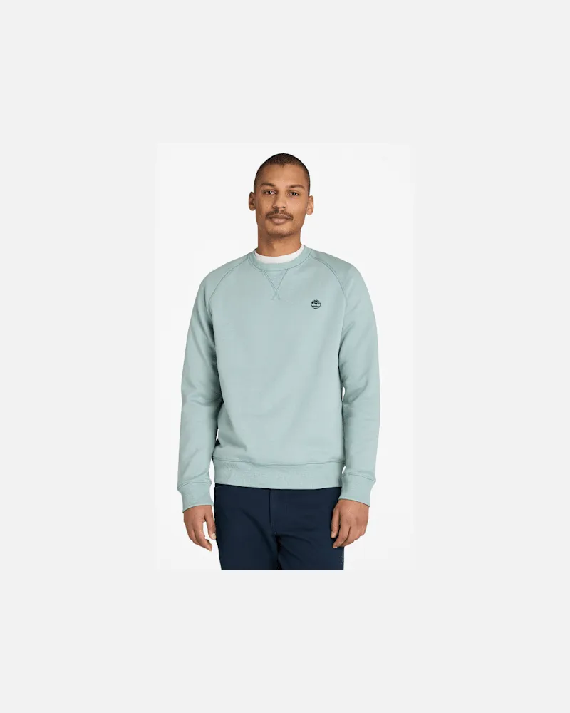 Timberland Exeter River Sweatshirt mit gebürsteter Rückseite und Rundhalsausschnitt für Herren in Grau, Herren, Grau, Größe Grau