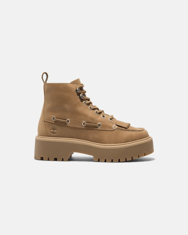 Timberland Stone Street Kiltie Boot mit Plateausohle für Damen in Gelb, Damen, Gelb, Größe Gelb