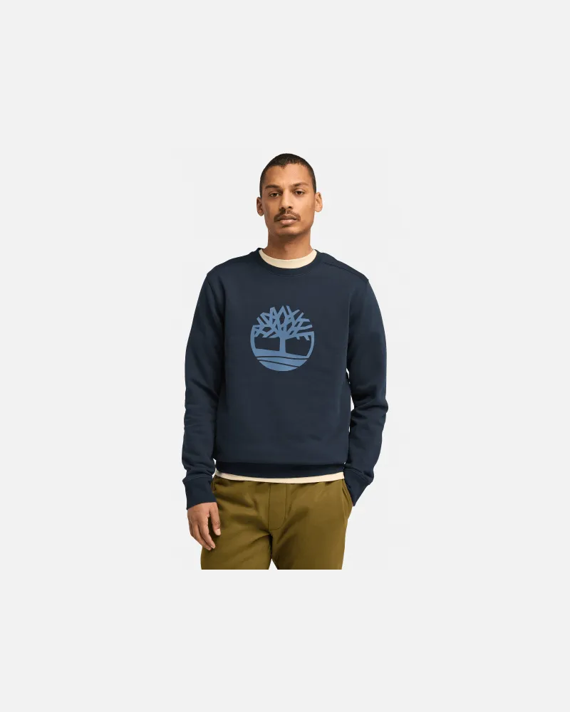 Timberland Kennebec River Sweatshirt mit Rundhalsausschnitt für Herren in Dunkelblau, Herren, Blau, Größe Blau