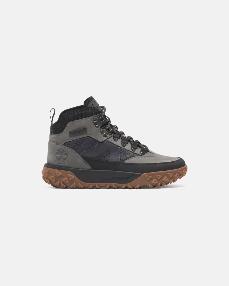 Timberland Halbhoher, wasserdichter Greenstride Motion 6 Hiking-Sneaker zum Schnüren für Herren in Grau, Herren, Grau, Größe Grau