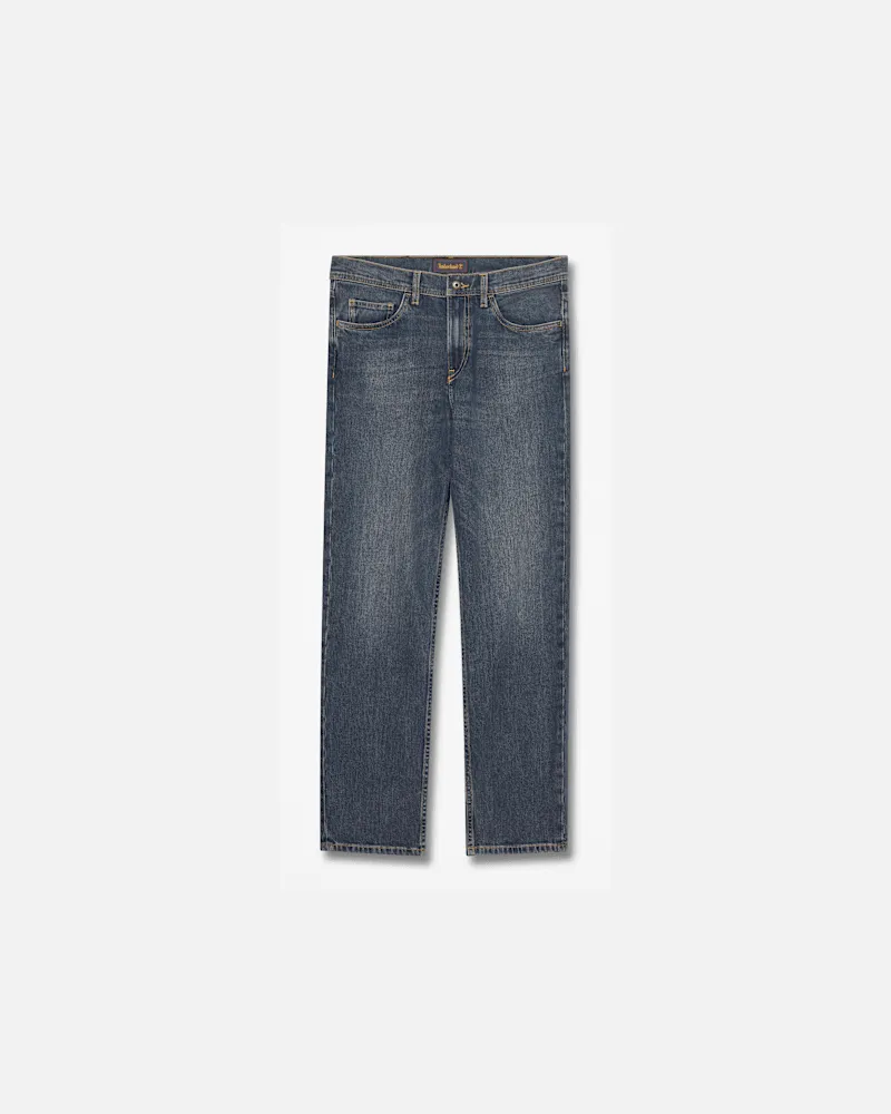 Timberland Gerade Denim-Hose für Herren in Dunkelblau, Herren, Blau, Größe Blau