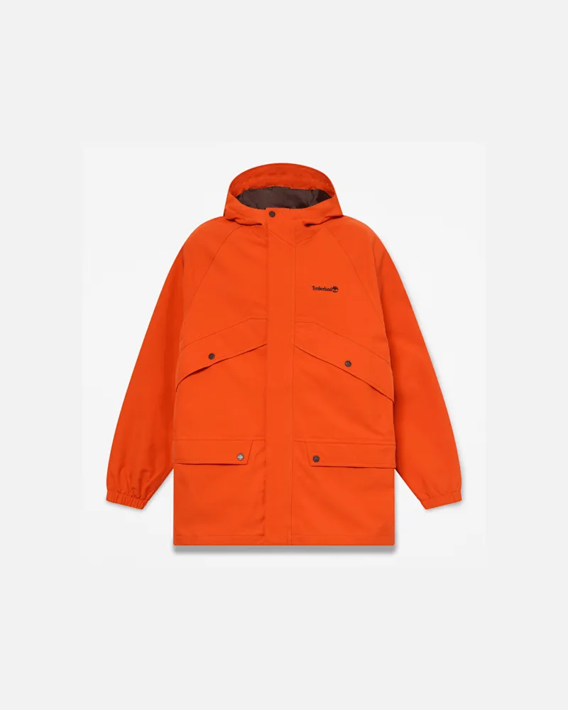 Timberland Weatherline Archiv-inspirierter Parka für Herren in Orange, Herren, Orange, Größe Orange