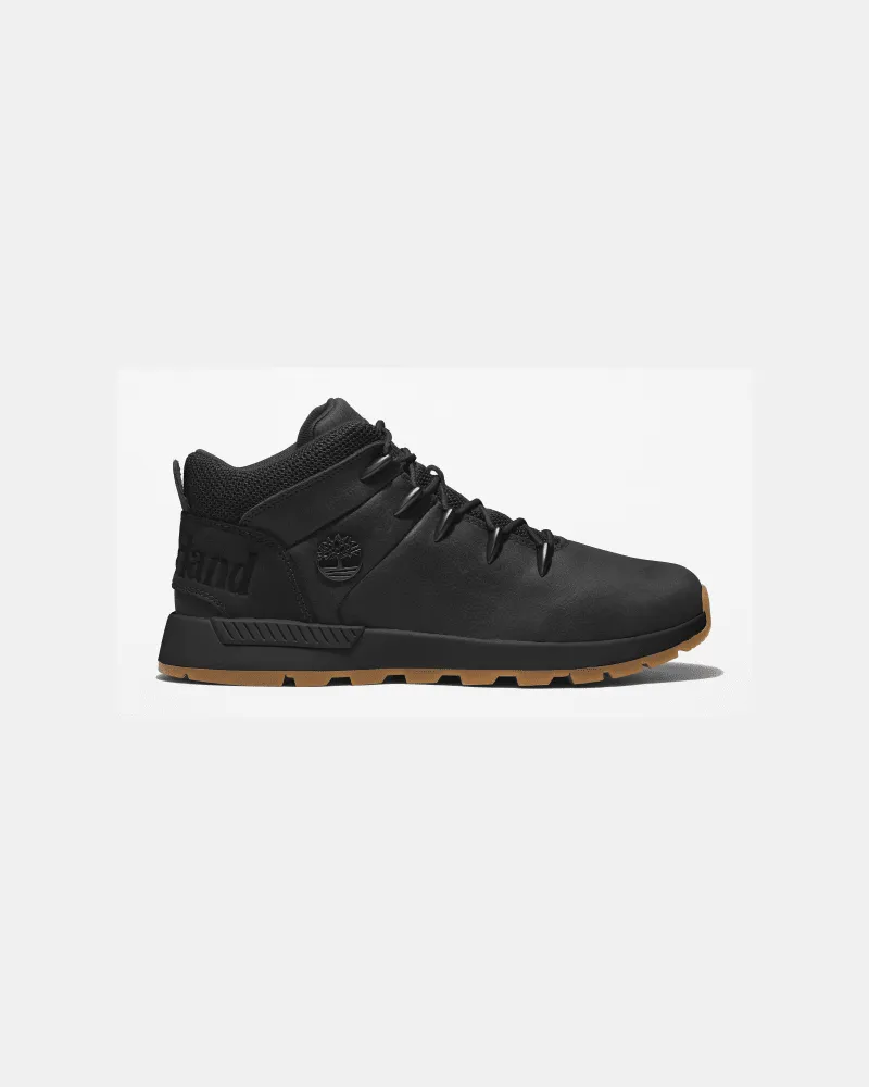 Timberland Halbhoher Sprint Trekker Sneaker für Herren in Schwarz, Herren, Schwarz, Größe Schwarz