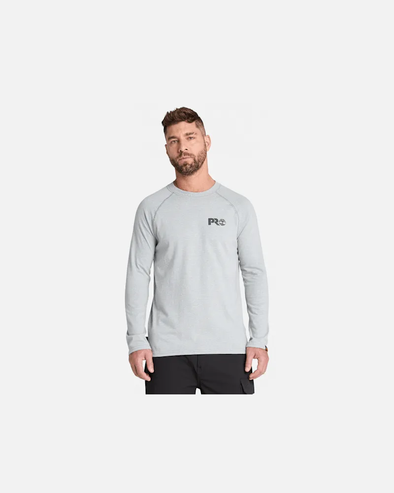 Timberland Timberland PRO Core Langarm-T-Shirt für Herren in Grau, Herren, Grau, Größe Grau