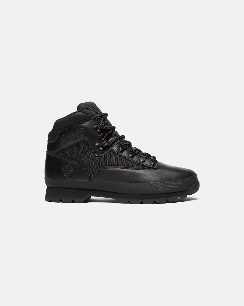 Timberland Euro Hiker Lederstiefel für Herren in Schwarz, Herren, Schwarz, Größe Schwarz